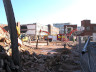 Demolition of Princesshay, from Bedford Street, 11 May 2005