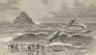 The Penzance life-boat, Richard Lewis, going out to the North Britain, wrecked in Mount's Bay [6 Dec 1868]