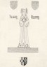 Effigies of a lady of the Bigbury family, in Bigbury Church, Devon: height of effigiies 2 feet   5 ins.