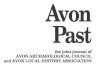 Avon past: the joint journal of Avon Archaeological Council and Avon Local History Association
